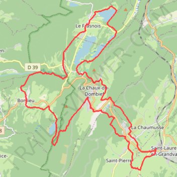 Itinéraire Jura : Hérisson-23415727, distance, dénivelé, altitude, carte, profil, trace GPS