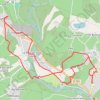 Itinéraire Boucle depuis Saint-Sulpice-de-Cognac, distance, dénivelé, altitude, carte, profil, trace GPS