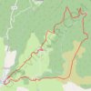 Itinéraire Les sources du Lot, distance, dénivelé, altitude, carte, profil, trace GPS