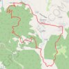 Itinéraire Urau - noustens - gaouats - artigues - courilles, distance, dénivelé, altitude, carte, profil, trace GPS