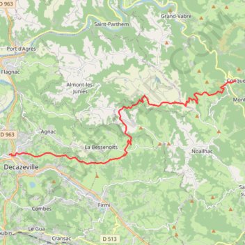 Itinéraire St jacques P5, distance, dénivelé, altitude, carte, profil, trace GPS