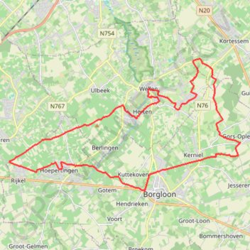 Itinéraire VFRouteKP1711565523012, distance, dénivelé, altitude, carte, profil, trace GPS