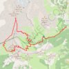 Itinéraire Vieux Chaillol par vallée du Tourrond, distance, dénivelé, altitude, carte, profil, trace GPS