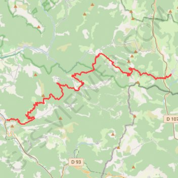 Itinéraire Les Chemins du Soleil - Rando jour 2, distance, dénivelé, altitude, carte, profil, trace GPS