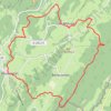 Itinéraire Circuit de Croaby - Les Molunes, distance, dénivelé, altitude, carte, profil, trace GPS