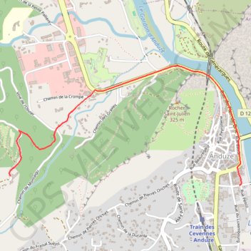 Itinéraire Brouter_shortest_0, distance, dénivelé, altitude, carte, profil, trace GPS