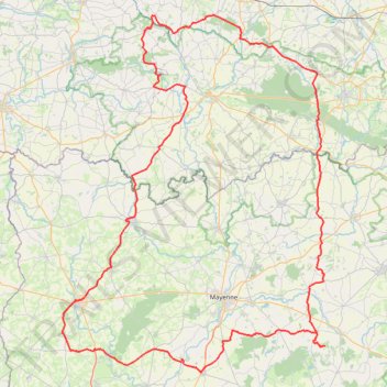 Itinéraire Rallye touristique MCVC 2025, distance, dénivelé, altitude, carte, profil, trace GPS