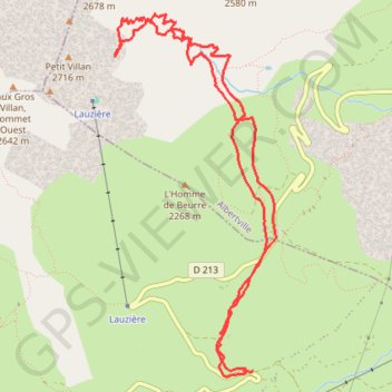 Itinéraire Madeleine, distance, dénivelé, altitude, carte, profil, trace GPS