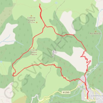 Itinéraire Rando valdeblore, vacherie de rimplas, distance, dénivelé, altitude, carte, profil, trace GPS