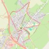 Itinéraire Running MB, distance, dénivelé, altitude, carte, profil, trace GPS