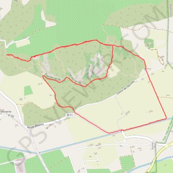 Itinéraire Tracé 15 nov. 2018 13:47:30, distance, dénivelé, altitude, carte, profil, trace GPS