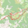 Itinéraire Pistes de Zipitoli - Bastelica, distance, dénivelé, altitude, carte, profil, trace GPS