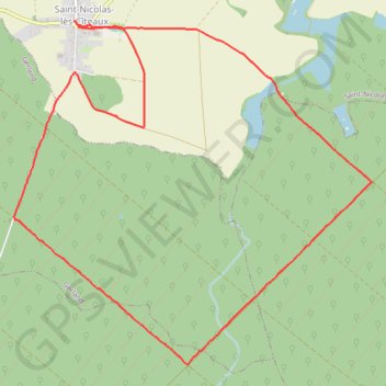 Itinéraire Marche Saint-Nicolas-les-Cîteaux, distance, dénivelé, altitude, carte, profil, trace GPS
