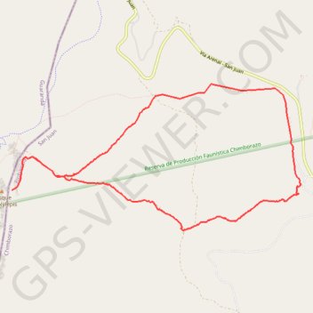 Itinéraire Ecu_31_Bosque_de_Polylepsis, distance, dénivelé, altitude, carte, profil, trace GPS
