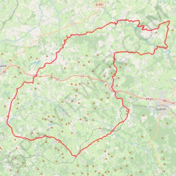 Itinéraire Guemontet 2024 114 km-18872635, distance, dénivelé, altitude, carte, profil, trace GPS