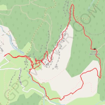 Itinéraire Crête de Morettet (Vercors), distance, dénivelé, altitude, carte, profil, trace GPS