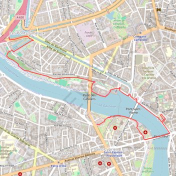 Itinéraire Parcours Moyen Marcheur, distance, dénivelé, altitude, carte, profil, trace GPS