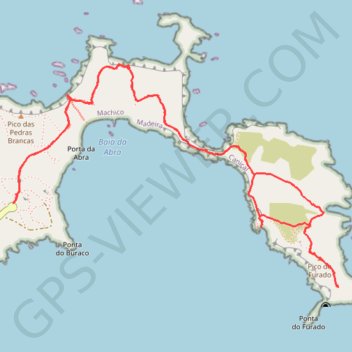 Itinéraire Mad_14_Lourenco, distance, dénivelé, altitude, carte, profil, trace GPS