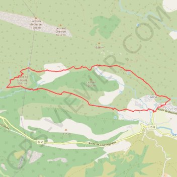 Itinéraire Autreville saint michel, distance, dénivelé, altitude, carte, profil, trace GPS