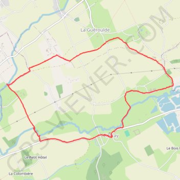 Itinéraire Chemin des Isles, distance, dénivelé, altitude, carte, profil, trace GPS