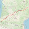 Itinéraire swc le puy via podiensis, distance, dénivelé, altitude, carte, profil, trace GPS