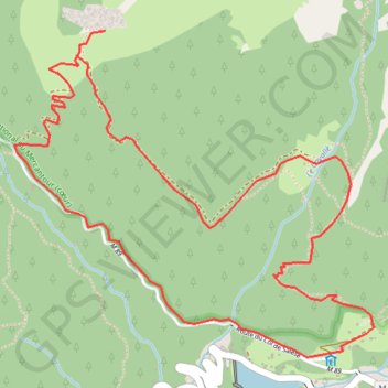 Itinéraire Circuit des Erps et du Cavalet, distance, dénivelé, altitude, carte, profil, trace GPS