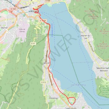 Itinéraire Semi-Marathon, distance, dénivelé, altitude, carte, profil, trace GPS