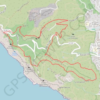 Itinéraire La Grande Arche depuis la Ciotat, distance, dénivelé, altitude, carte, profil, trace GPS