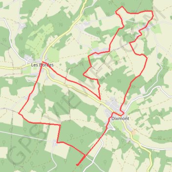 Itinéraire Circuit du Maquis Bourgogne, distance, dénivelé, altitude, carte, profil, trace GPS