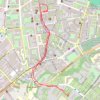 Itinéraire course_lasagnes, distance, dénivelé, altitude, carte, profil, trace GPS