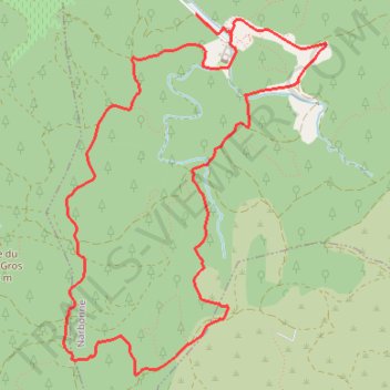 Itinéraire aragnon_simplement_9.52kmMon_parcours, distance, dénivelé, altitude, carte, profil, trace GPS