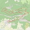 Itinéraire L'Echelette autour du Saoü, distance, dénivelé, altitude, carte, profil, trace GPS