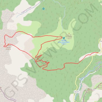 Itinéraire Obiou, distance, dénivelé, altitude, carte, profil, trace GPS