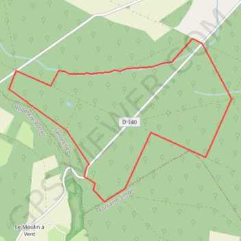 Itinéraire Rendez-vous au rond de Condé - Senonches, distance, dénivelé, altitude, carte, profil, trace GPS