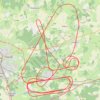 Itinéraire 24/12/2023 LFHY (16:29) LFHY (17:22), distance, dénivelé, altitude, carte, profil, trace GPS