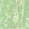 Itinéraire Boucle de 3 jours dans le Vercors, distance, dénivelé, altitude, carte, profil, trace GPS