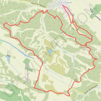 Itinéraire 2023-04-05 11:49:43, distance, dénivelé, altitude, carte, profil, trace GPS
