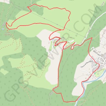 Itinéraire Chapelle Saint Barthélémy, distance, dénivelé, altitude, carte, profil, trace GPS
