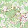 Itinéraire La bataille du Boulou par les vignes de Passa et le col de Saint Luc, distance, dénivelé, altitude, carte, profil, trace GPS