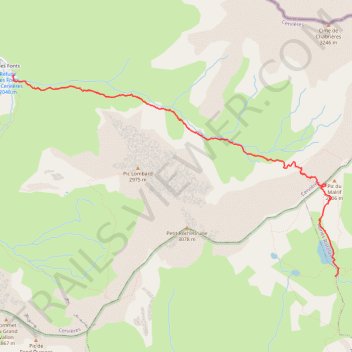 Itinéraire J3 Col Malrif, distance, dénivelé, altitude, carte, profil, trace GPS