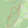 Itinéraire De Stambach au Haut Barr, distance, dénivelé, altitude, carte, profil, trace GPS