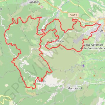 Itinéraire GTA 66, distance, dénivelé, altitude, carte, profil, trace GPS