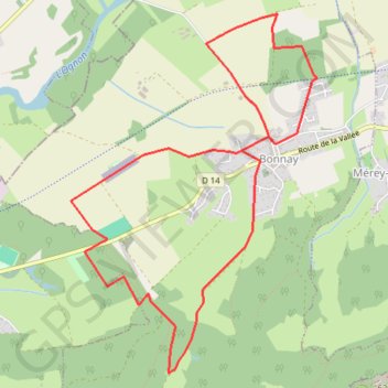 Itinéraire Au pied des falaises de la Dame Blanche - Doubs, distance, dénivelé, altitude, carte, profil, trace GPS
