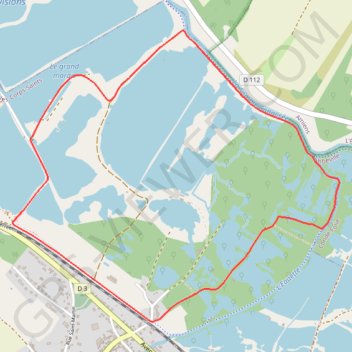 Itinéraire Le circuit des cours d'eau - Longpré-les-Corps-Saints, distance, dénivelé, altitude, carte, profil, trace GPS