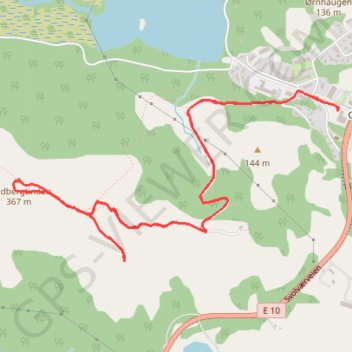 Itinéraire LOF_34_tjeldbergtind, distance, dénivelé, altitude, carte, profil, trace GPS