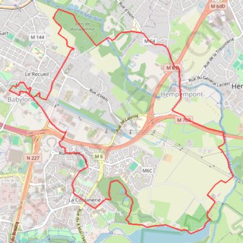 Itinéraire Ferme du Sars, distance, dénivelé, altitude, carte, profil, trace GPS