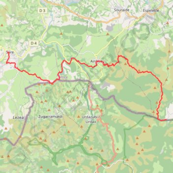 Itinéraire GR10_-_1_-_Hendaye_-_Iraty on AllTrails (part 2) (part 2) (part 1), distance, dénivelé, altitude, carte, profil, trace GPS