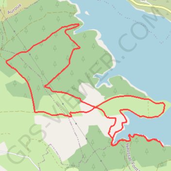 Itinéraire Langogne, distance, dénivelé, altitude, carte, profil, trace GPS