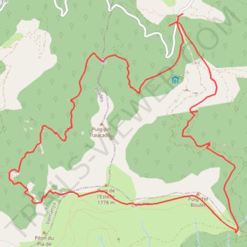 Itinéraire le Complexe minier de la Pinouse- la voie Rapaloum..., distance, dénivelé, altitude, carte, profil, trace GPS