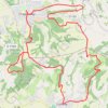 Itinéraire De Chaponnay à Luzinay, distance, dénivelé, altitude, carte, profil, trace GPS